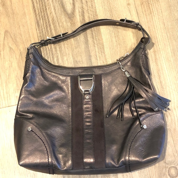 Cole Haan Hobo Bag - shimmer, tassel - holiday bestie! - Picture 1 of 11